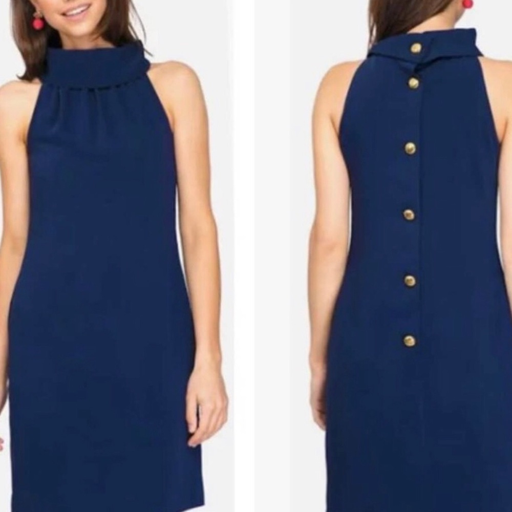 STS Sail to Sable Cowl Neck Dress, L